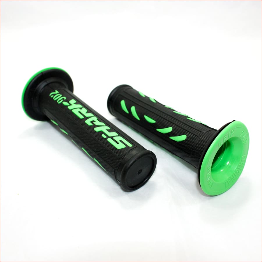 GREEN SHARK 24mm 22mm Handle Bar Throttle Hand Grips PIT PRO Trail Dirt Bike Blygo