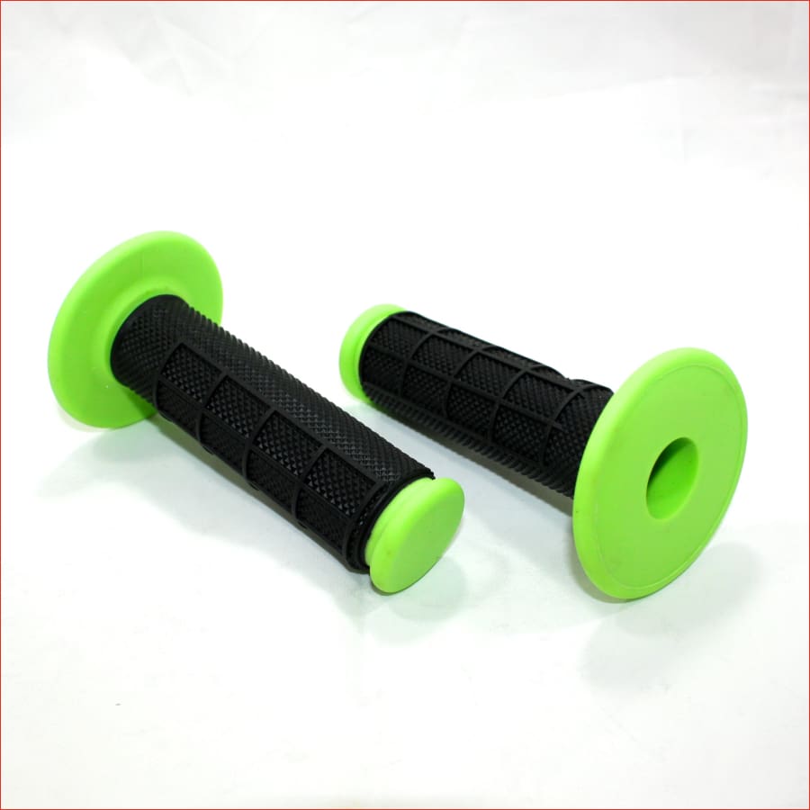 GREEN Soft 24mm 22mm Handle Bar Hand Grips 110cc 125cc 140cc PIT Trail Dirt Bike Blygo