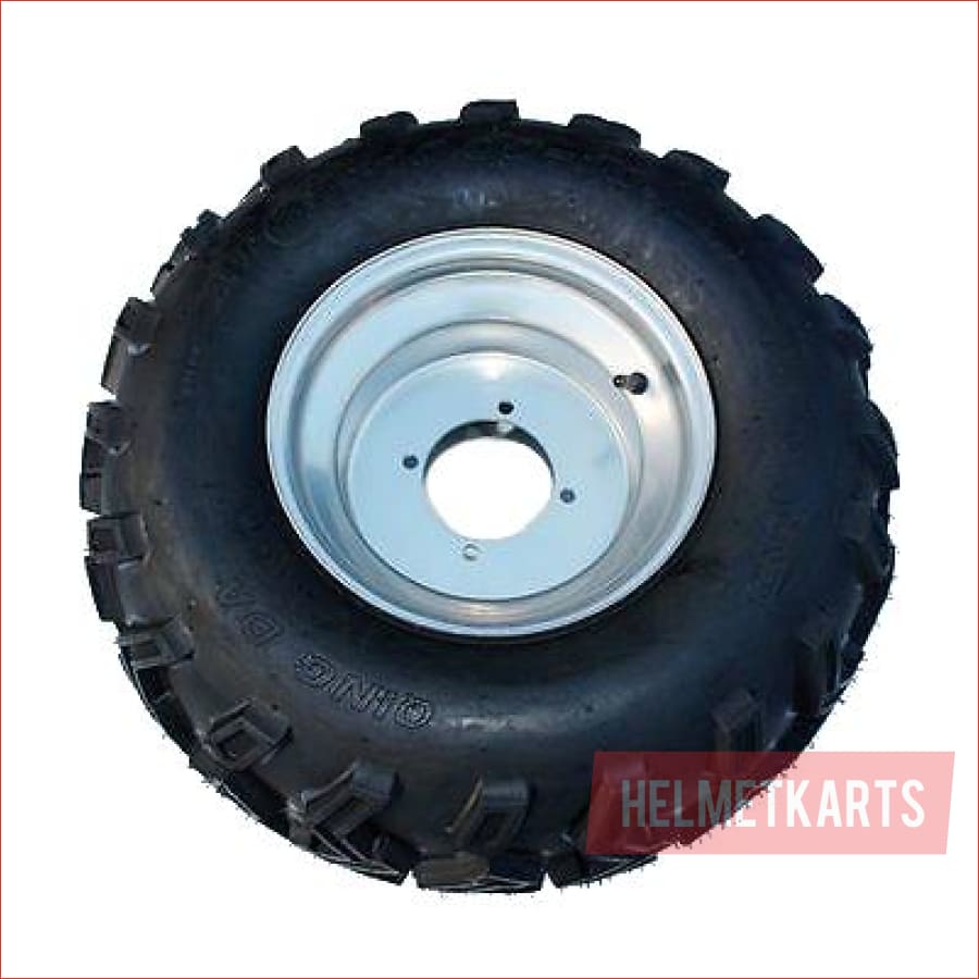22x10-10" Off road wheel (rim and tyre) Pair (x2) - Helmetkarts