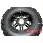 25x8-12" Front Alloy Rim Wheel (rim and tyre) Pair (x2) - Helmetkarts