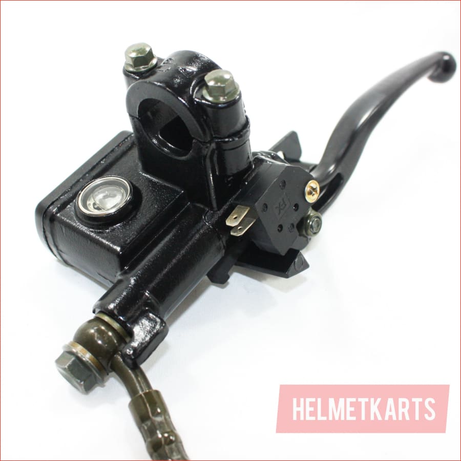 Hydraulic Twin Disc Brake Calipers System + Pads 110cc 125cc Quad Dirt Bike ATV Blygo