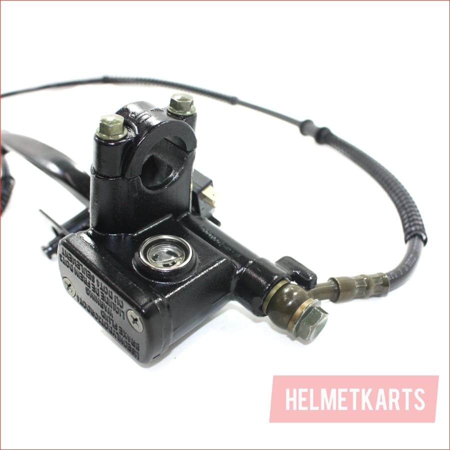 Hydraulic Twin Disc Brake Calipers System + Pads 110cc 125cc Quad Dirt Bike ATV Blygo