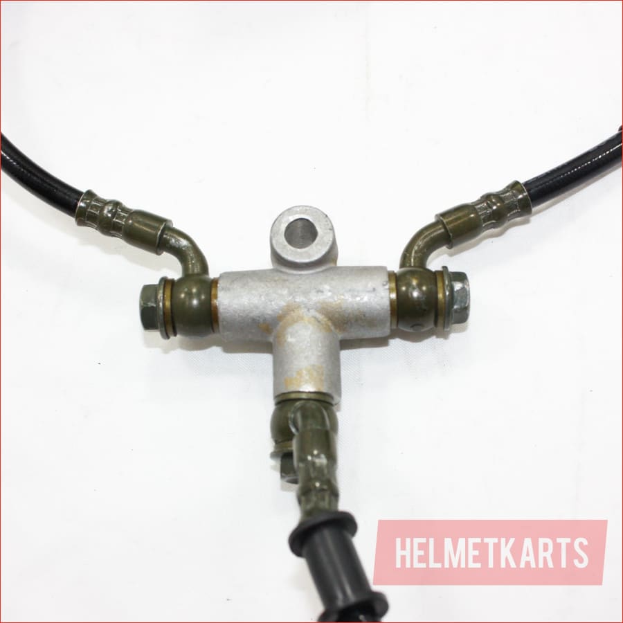 Hydraulic Twin Disc Brake Calipers System + Pads 150cc 250cc Quad Dirt Bike ATV Blygo