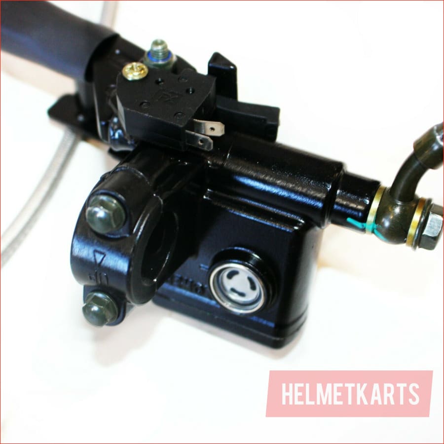 Hydraulic Twin Disc Brake Calipers System Pads 250cc 300cc Quad Dirt Bike ATV Blygo