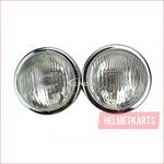 3.5" Dual Chrome Head light - 30/35 watts - Helmetkarts