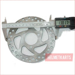 3 stud / 138mm Brake disc rotor - Helmetkarts