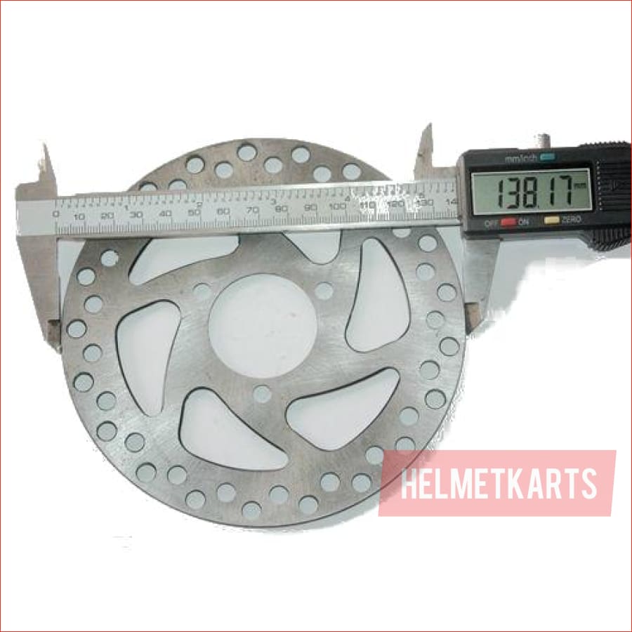 3 stud / 138mm Brake disc rotor - Helmetkarts