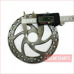 3 stud / 138mm Brake disc rotor - Helmetkarts