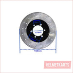 3 Stud / 160mm Brake disc - Helmetkarts