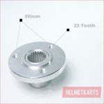3 Stud / 50mm / 23T Rear wheel hub - Helmetkarts