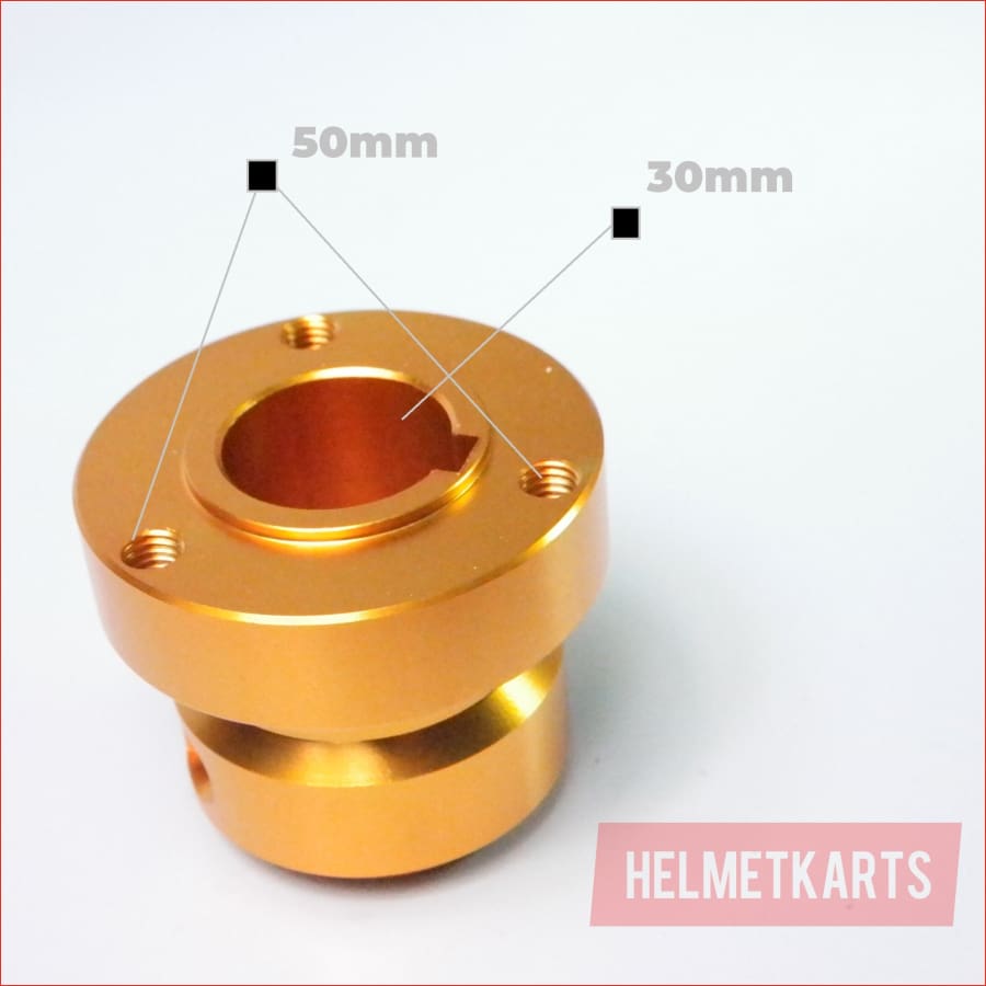 3 Stud / 50mm / 30mm Rear wheel hub - Helmetkarts