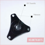 3 Stud / 78mm / 17T Rear wheel hub - Helmetkarts