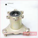 3 Stud / 78mm / 6 Lug rotor carrier Front wheel hub - Helmetkarts