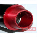 38mm Red CNC alloy exhaust muffler - Helmetkarts
