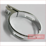 38mm Red CNC alloy exhaust muffler - Helmetkarts