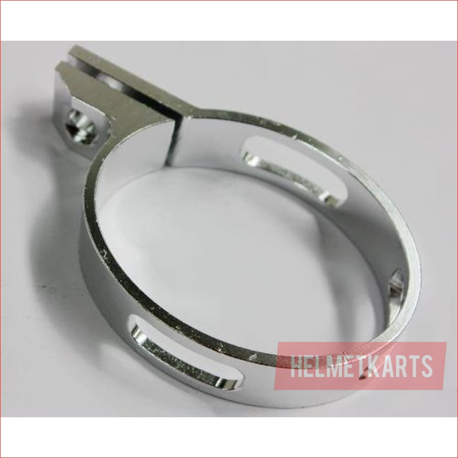 38mm Red CNC alloy exhaust muffler - Helmetkarts