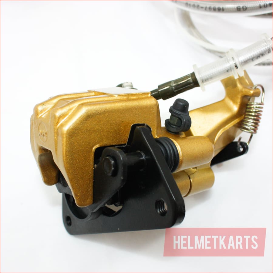 Hydraulic Disc Brake Calipers Pad System 125cc Quad Dirt Bike Dune Buggy Go Kart Blygo