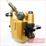 Hydraulic Disc Brake Calipers Pad System 150cc 250cc Quad Dirt Bike Dune Buggy Blygo