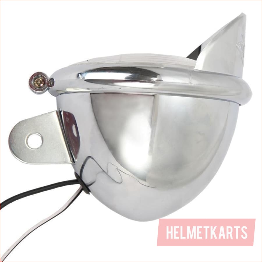 4" Chrome Head light - 10 watts - Helmetkarts