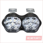 4" LED Spot light 30 watts - Dual Black - Helmetkarts