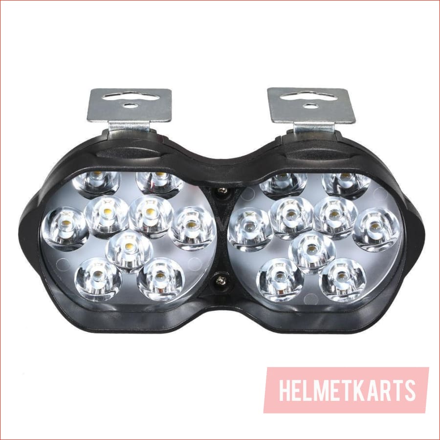 4" LED Spot light 30 watts - Dual Black - Helmetkarts