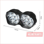 4" LED Spot light 30 watts - Dual Black - Helmetkarts