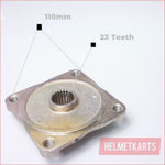 4 Stud / 110mm / 23T Rear wheel hub - Helmetkarts