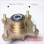 4 Stud / 110mm / 6 Lug rotor carrier Front wheel hub - Helmetkarts