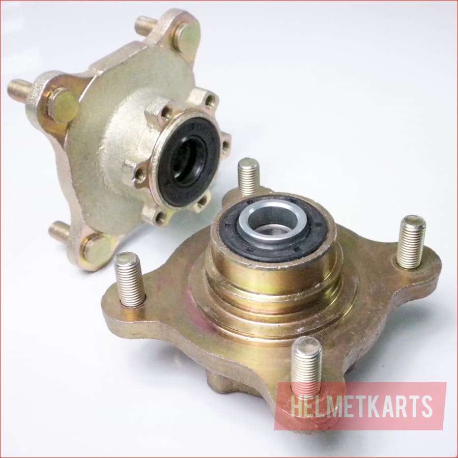 4 Stud / 110mm / 6 Lug rotor carrier Front wheel hub - Helmetkarts