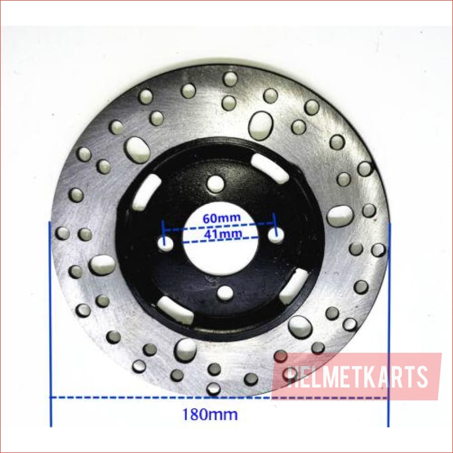 4 stud / 180mm Brake Disc - Helmetkarts