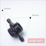 4 Stud / 67mm / 23T Axle hub carrier (A) - Helmetkarts