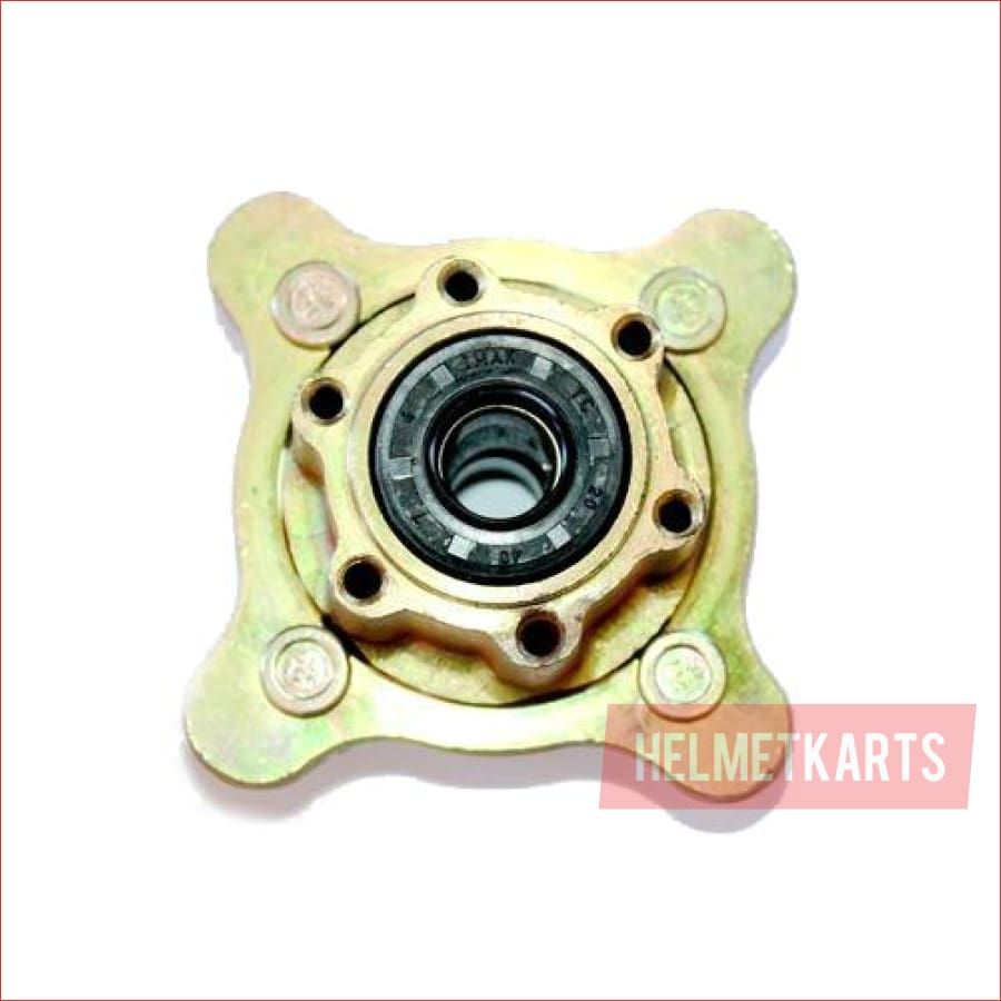 4 Stud / 87mm / 6 Lug rotor carrier Front wheel hub - Helmetkarts