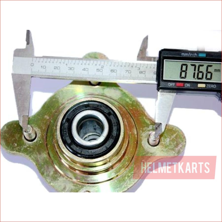 4 Stud / 87mm / 6 Lug rotor carrier Front wheel hub - Helmetkarts