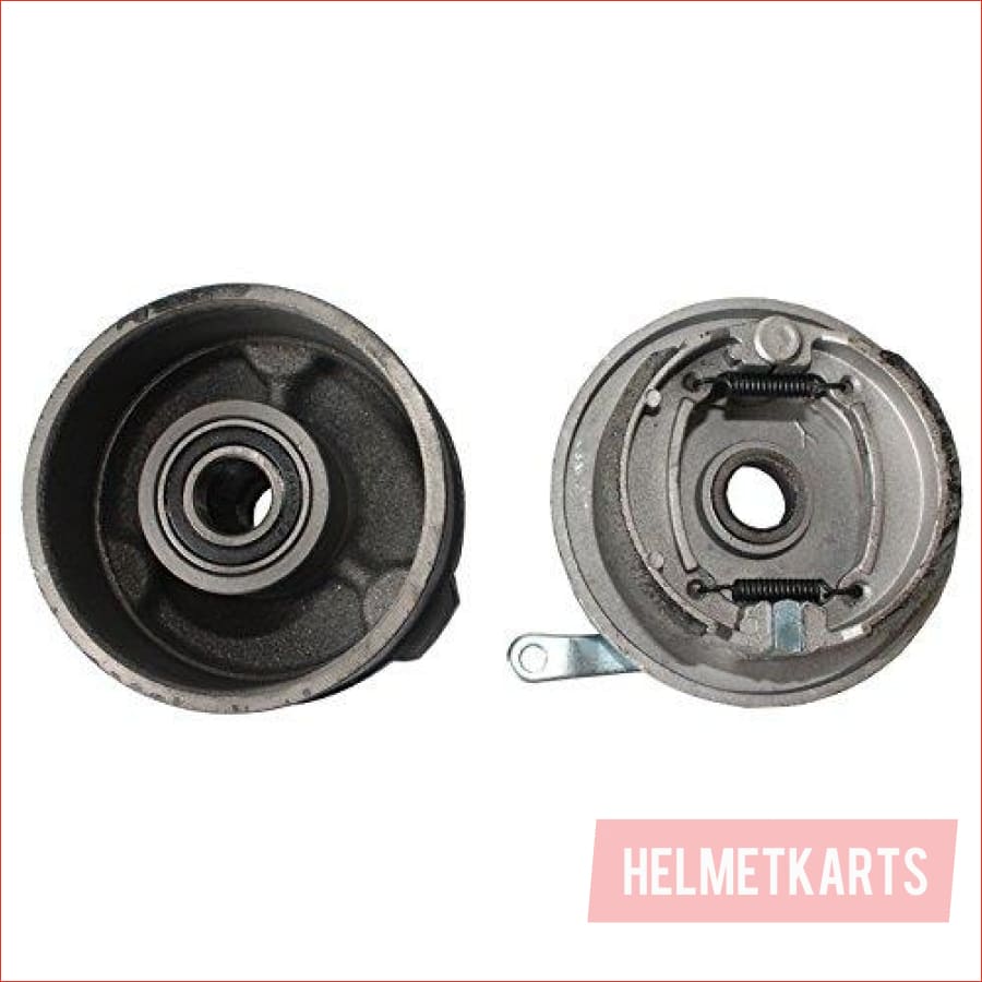 4 Stud / 87mm Drum brake hub (Pair) x2 - Helmetkarts