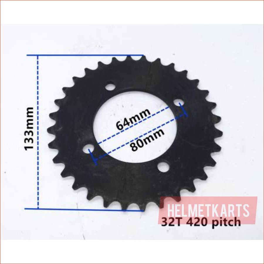 420 / Split sprocket (Various sizes) - Helmetkarts