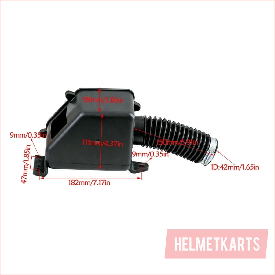 42mm Air filter housing + Filter GY6 Engine