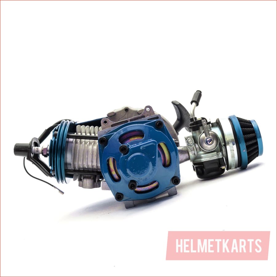 49cc Engine - Performance Blue - Helmetkarts