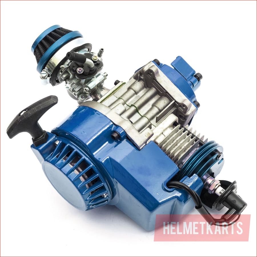 49cc Engine - Performance Blue - Helmetkarts