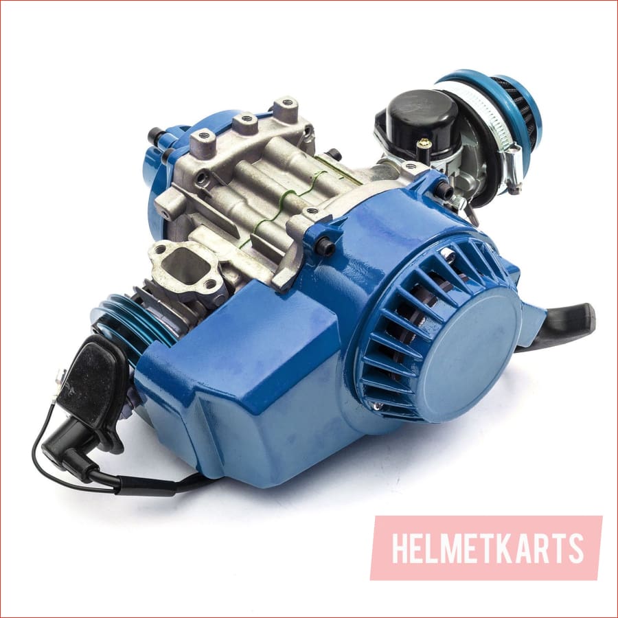 49cc Engine - Performance Blue - Helmetkarts