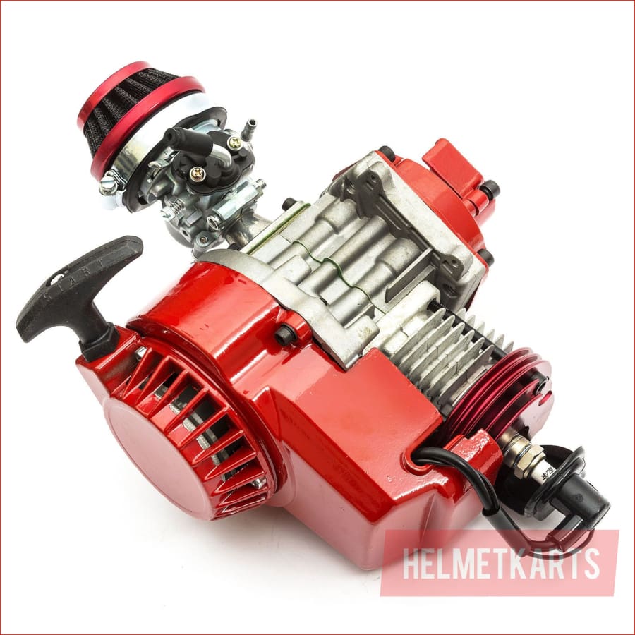 49cc Engine - Performance Red - Helmetkarts