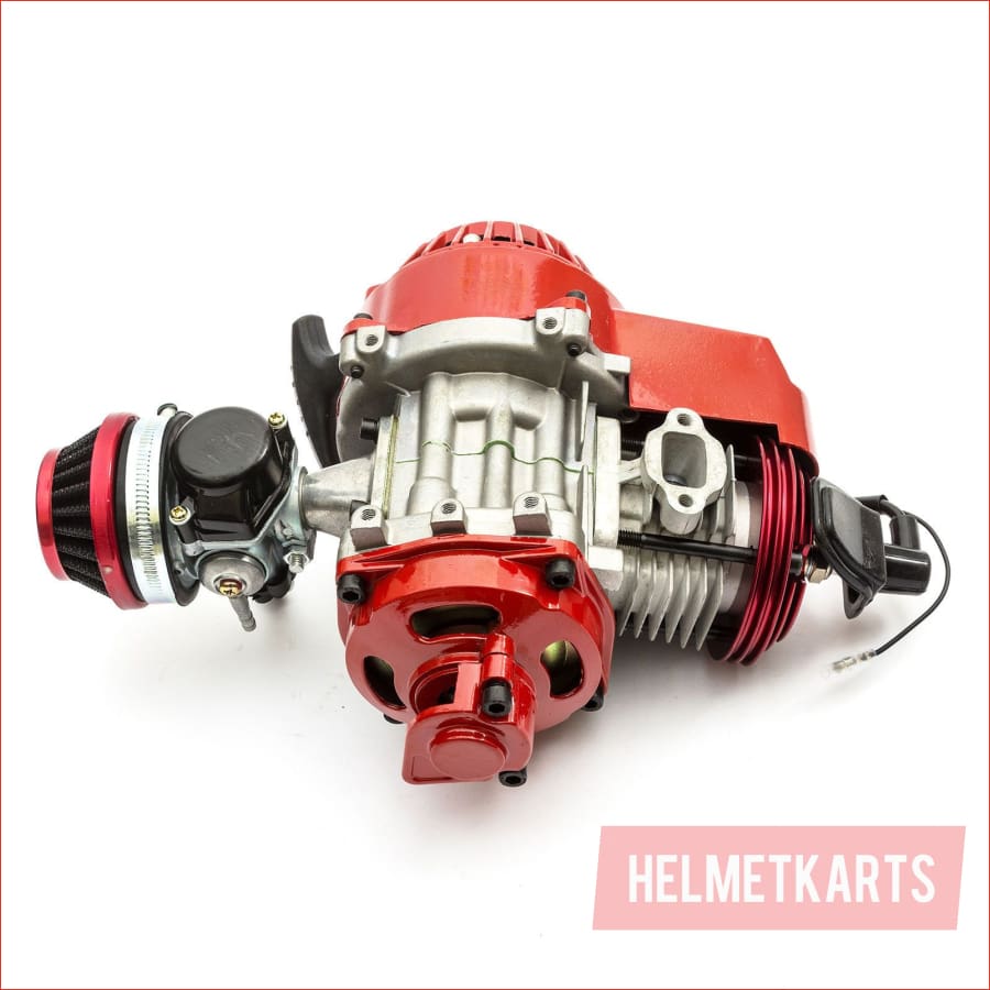 49cc Engine - Performance Red - Helmetkarts