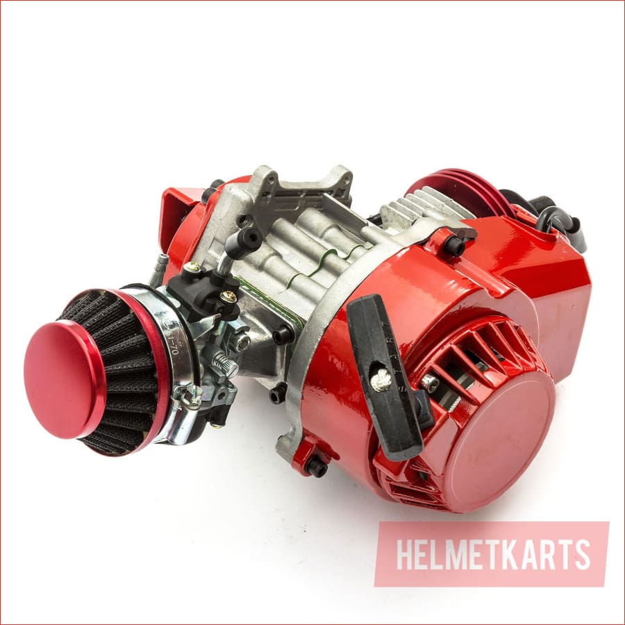 49cc Engine - Performance Red - Helmetkarts