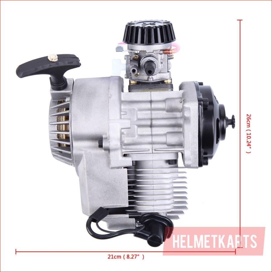 49cc Engine - Standard dry clutch - Helmetkarts