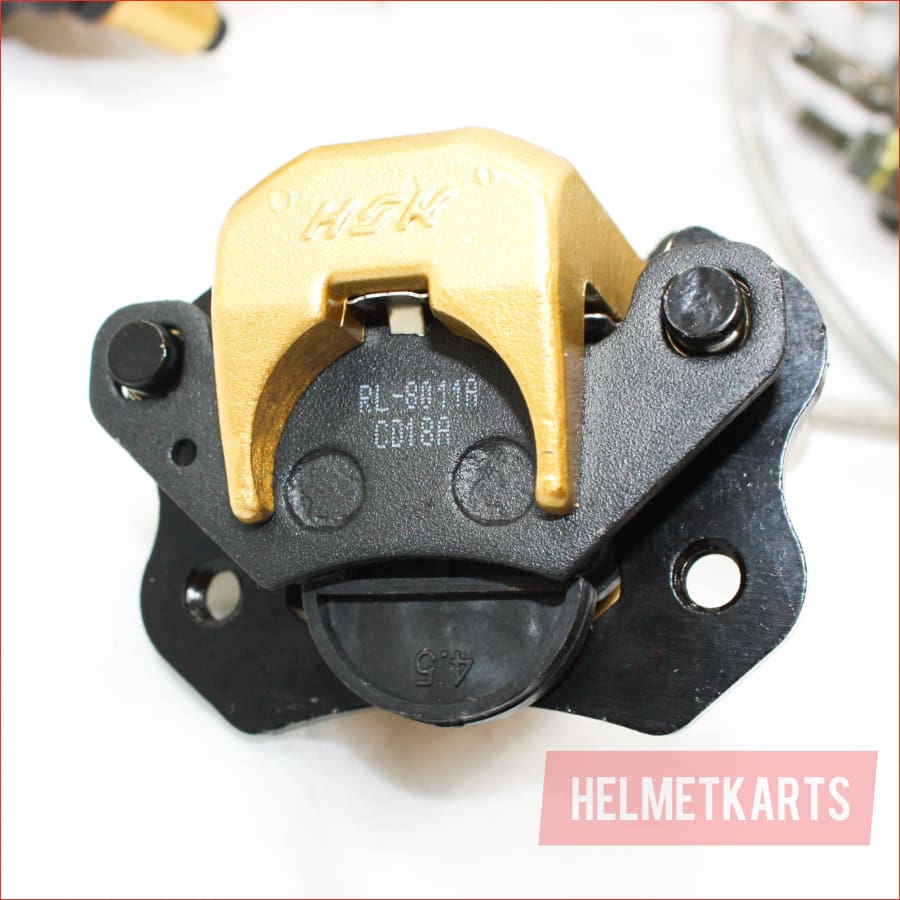 Hydraulic Disc Brake Calipers Pad System 250cc Quad Dirt Bike Dune Buggy Go Kart Blygo