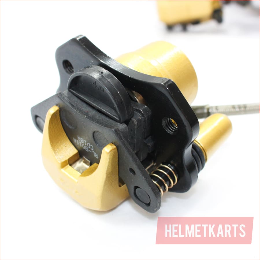 Hydraulic Disc Brake Calipers Pad System 250cc Quad Dirt Bike Dune Buggy Go Kart Blygo