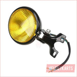 5" Chrome Head lamp light - 3/5 watts - Helmetkarts
