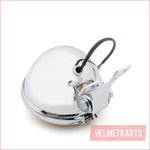 5" LED Chrome Amber Head lamp light - 3/5 watts - Helmetkarts