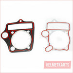 52.4mm Cylinder Piston Rebuild Kit - 110cc Barrel Bore, kit Engine