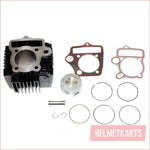 52.4mm Cylinder Piston Rebuild Kit - 125cc Barrel Bore, kit Engine