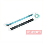 52mm / 450mm Gold alloy exhaust muffler - Helmetkarts